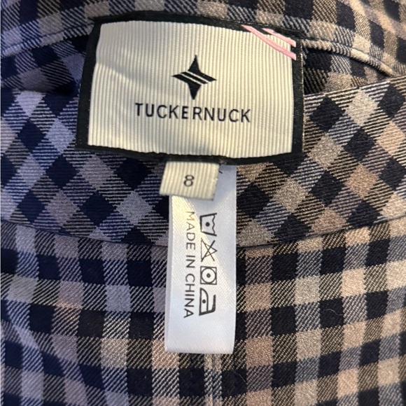 Tuckernuck English Check Phoebe Riding Skirt Size 8 - Picture 4 of 8